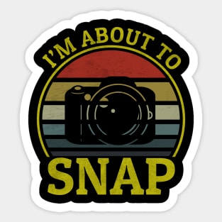 photographer Sticker